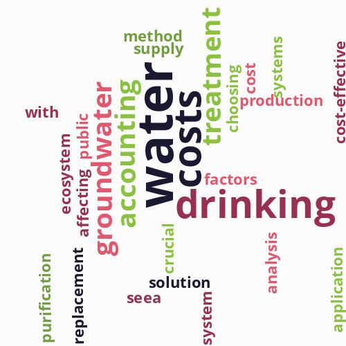 Analysis of Drinking Water treatment ...