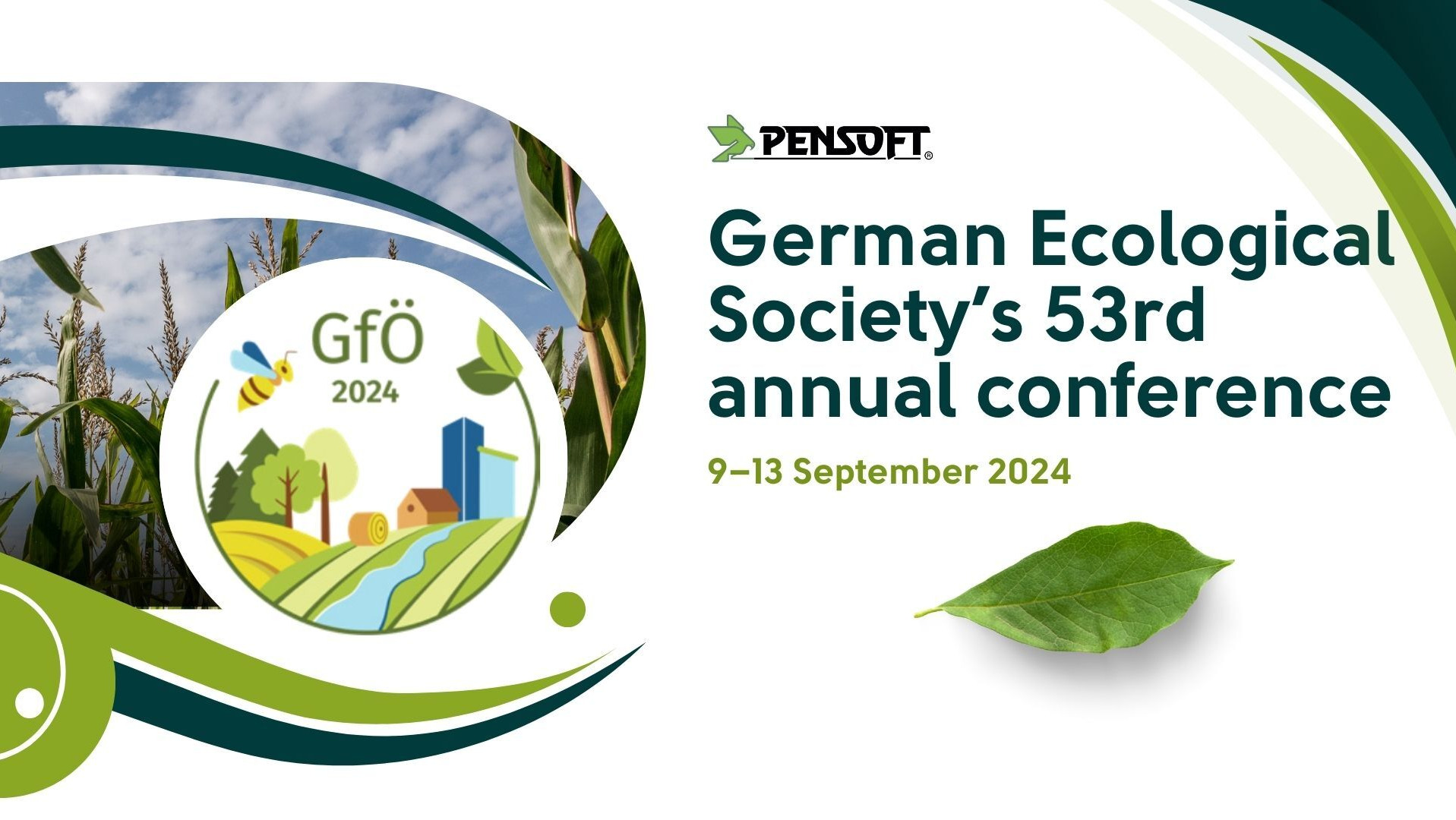 Pensoft going to the German Ecological ...