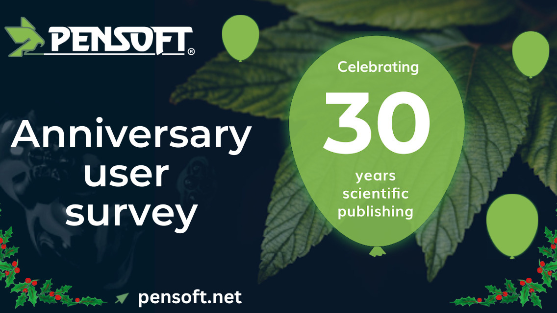 Welcome to Pensoft’s 30th birthday ...